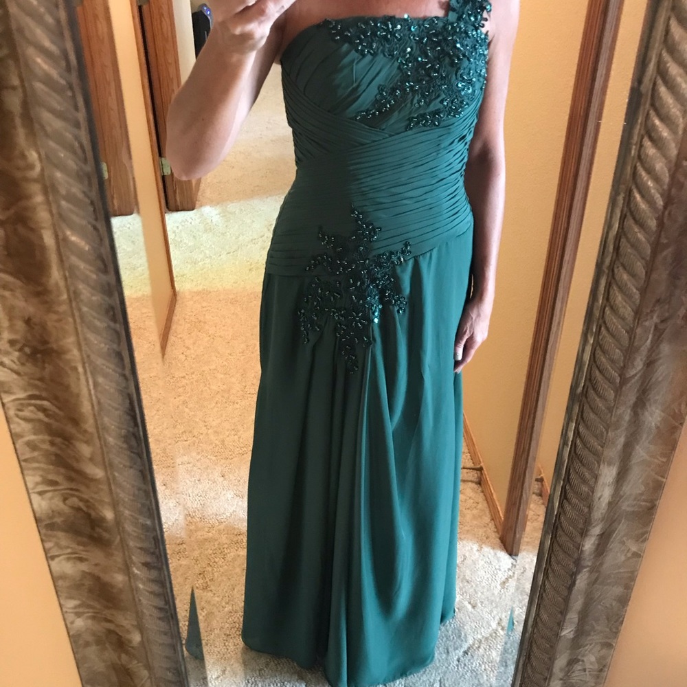 Floor length formal dress